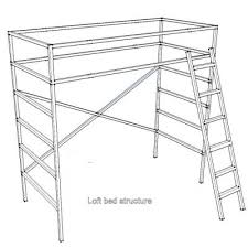 Loft Bed Diy Construction Drawings And
