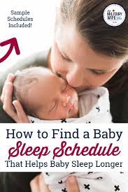 6 Tried And True Baby Sleep Schedules