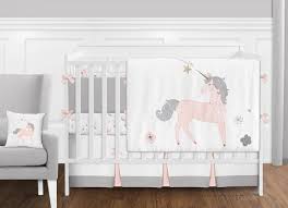 Baby Girl Crib Bedding Set With Per