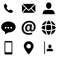 contact icons png images with