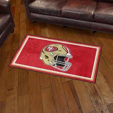 fanmats san francisco 49ers red 3 ft x