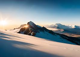 snow mountains landscape nature