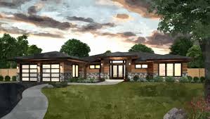 Modern Prairie One Story House Plan