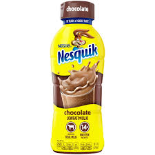 nesquik low fat chocolate milk 14 fl
