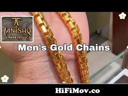 tanishq mens gold chain designs with