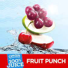 capri sun fruit punch 100 juice
