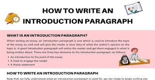 introduction paragraph how to write an