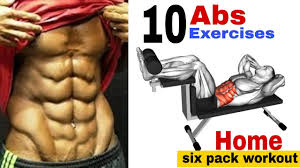 best 6 pack abs exercises at home 10