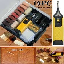 19pc laminate floor worktop repair kit