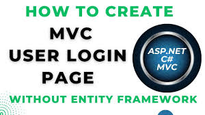 mvc custom user login page asp net