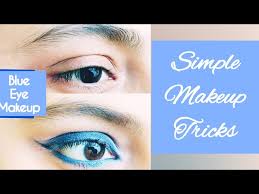 blue eye makeup tutorial simple eye