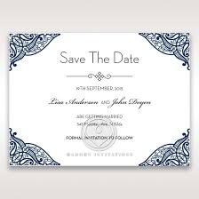 Romantic Vintage Save The Date By Adorn