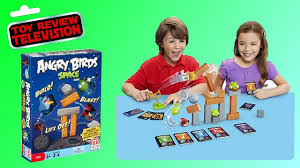 Angry Birds Space Game Toy Review Unboxing Mattel - YouTube