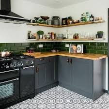 It is light and bright, with a faint bluish cast. Carrelage A Kitchen S Backsplash With Emerald Green Facebook