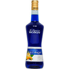 monin blue curacao liqueur 70cl
