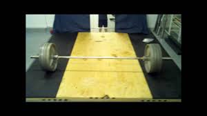 weightlifting platform