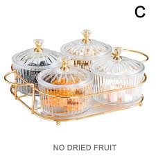 Dried Fruit Plate Snack Divided