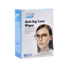 anti fog lens cleaning wet wipes