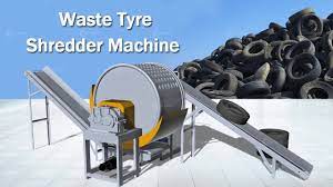 waste tyre shredder machine how to