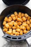 Are tater tots better in the air fryer or oven?
