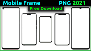 mobile frame png link green