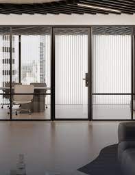 Crystalia Glass Office Partition