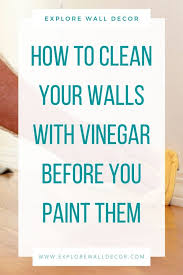 How To Wash Walls Before Painting
