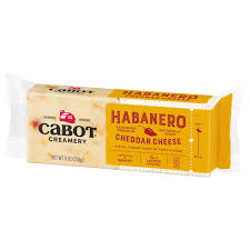 cabot creamery cheddar cheese habanero
