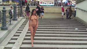 Nudes in public videos