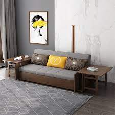 Modern Extendable Sofa Bed Cotton And