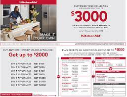 kitchenaid customize your collection rebate