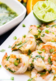 The shrimp are are so well seasoned that they are perfect served on their own, but you can also prepare a creamy avocado dipping sauce to go along with it. Grilled Shrimp With Citrus Marinade Recipe Runner