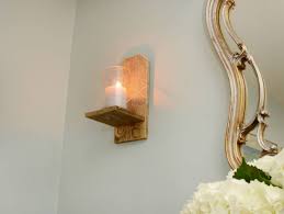 Easy Diy Rustic Chic Candle Sconce