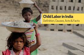 child labor in india definition