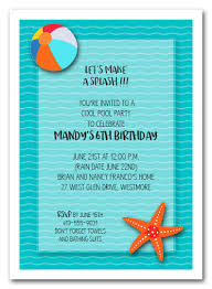 Kids Pool Party Invitations And Party Ideas The Invitation