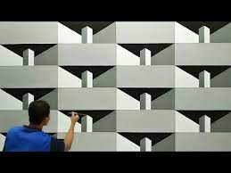 3d Wall Painting Simple 3d Wall Design