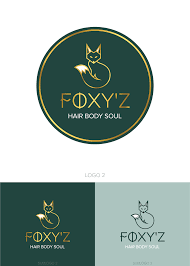 Upmarket Bold Hair And Beauty Logo Design For Foxyz Hair