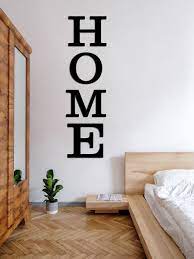 Home Letters Wall Sign Wooden Large