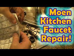 easy moen leaking kitchen faucet repair