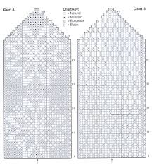 Snowflake Mittens Free Knitting Pattern