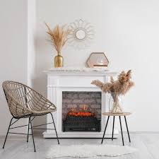 Homcom Electric Fireplace Logs With