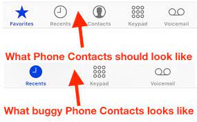 iphone contacts disappeared how to fix