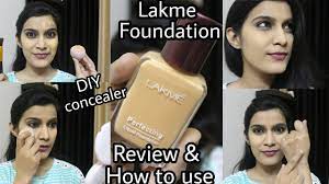 lakme perfecting foundation review