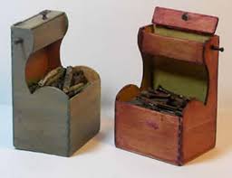 58 Miniature Shaker Wood Box For The