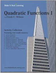 quadratic functions i workbook for