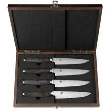 shun kaji 4 piece steak knife set