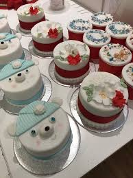 Let's take a more detailed look. Mini Christmas Cakes Postponed Mama Feelgoods