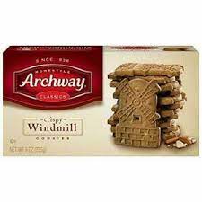 Archway cookies is an american cookie manufacturer founded in 1936 in battle creek michigan since december 2008 it has been a subsidiary of lance inc a. Archway Cookies Crispy Windmill 9 Ounce Pack Of 9 Ebay