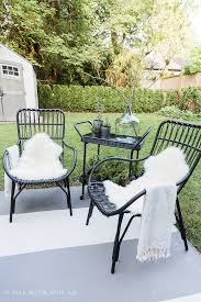 How To Create Two Outdoor Seating Areas