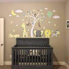 Wall Stickers Baby Nursery Safari